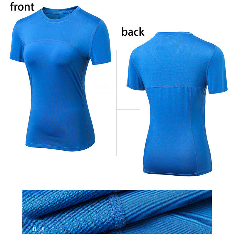 Women's splicing mesh fitness clothes