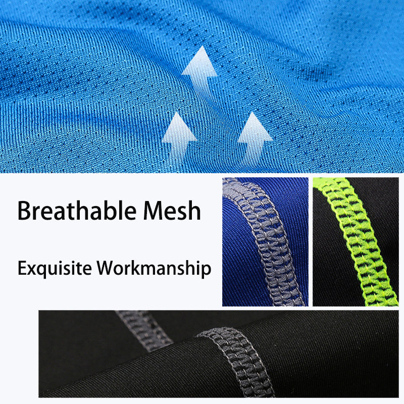 Women's splicing mesh fitness clothes