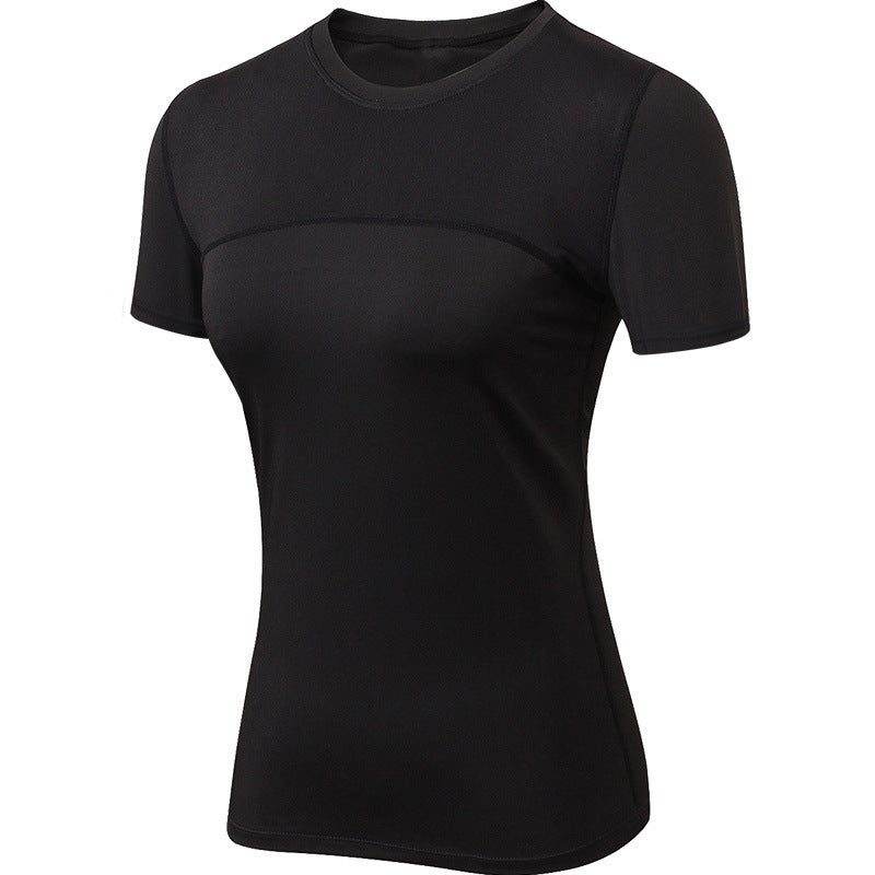Women's splicing mesh fitness clothes