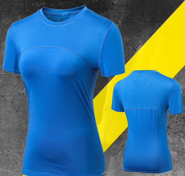 Women's splicing mesh fitness clothes